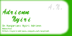 adrienn nyiri business card